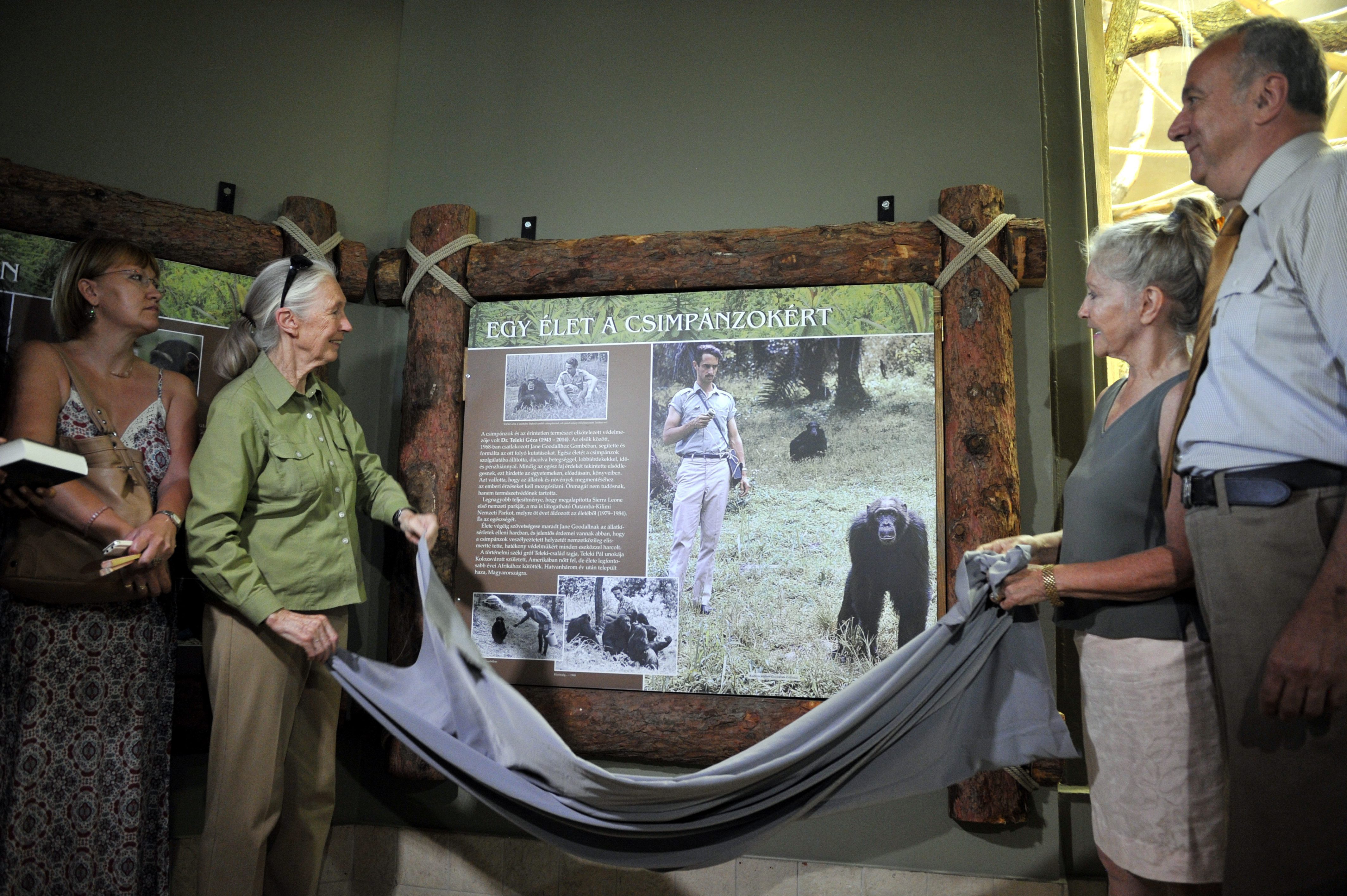 Világhírű etológus látogatott az állatkertbe