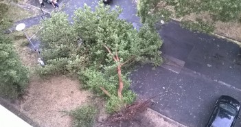 Így csapott le a júliusi vihar Zuglóra
