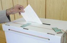 Választás - Szavazás illusztráció