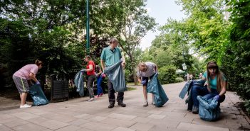Ismét kitakarították a Rákosfalva parkot