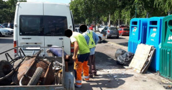 Sikeres köztisztasági akció a Vezér úton
