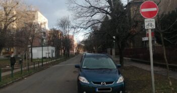 Változott a forgalmi rend az Angol utca egy szakaszán