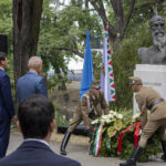 Szkanderbég szoboravatás - kép