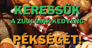 Keressük a legnépszerűbb zuglói pékségét grafika