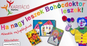 “Ha nagy leszek, Bohócdoktor leszek!” címmel rajzpályázatot hirdet a Karitáció Alapítvány Bohócdoktor Rajzpályázat 2022 - illusztráció