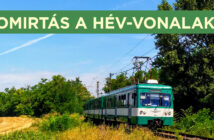 Gyomirtás a HÉV vonalak mentén fotó