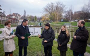 Radó Dezsőről parkot neveztek el Zuglóban - galéria