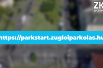 ZKNP Parkstart app fotó