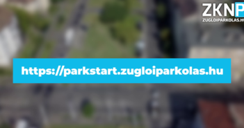 ZKNP Parkstart app fotó