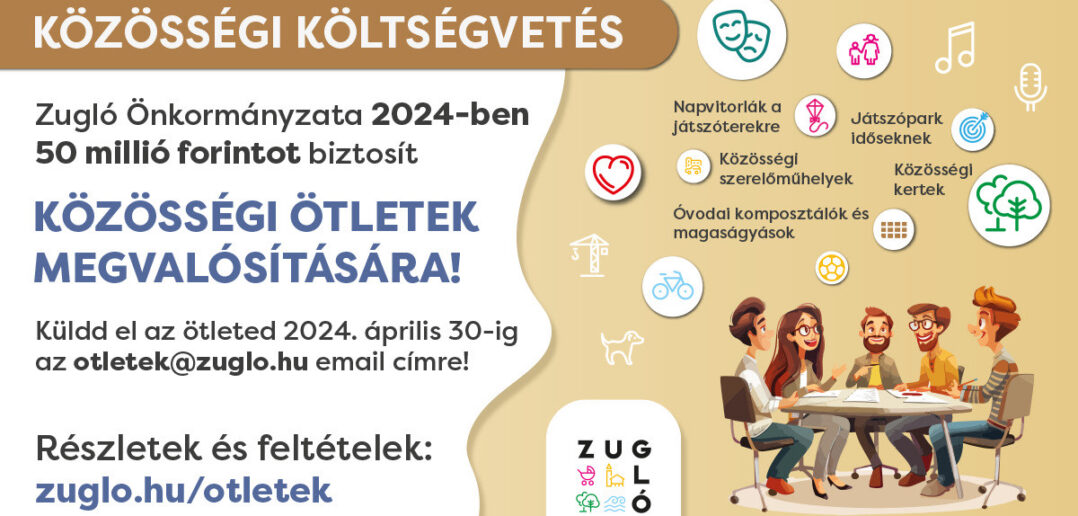 Felhívás - Közösségi költségvetés 2024.