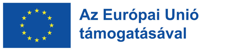 Az Európai Unió támogatásával logo